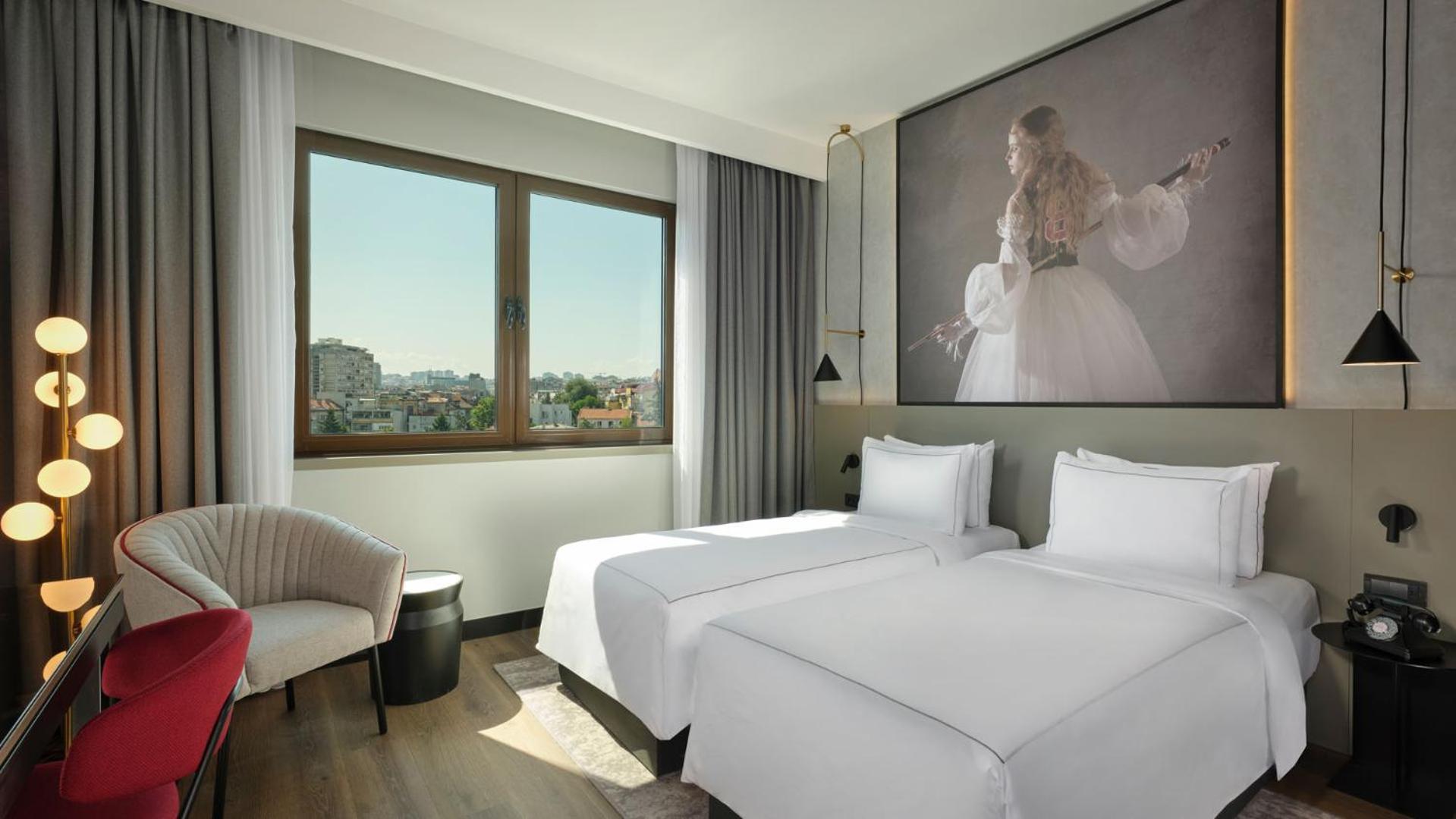Hotel Radisson Red Belgrad Exterior foto